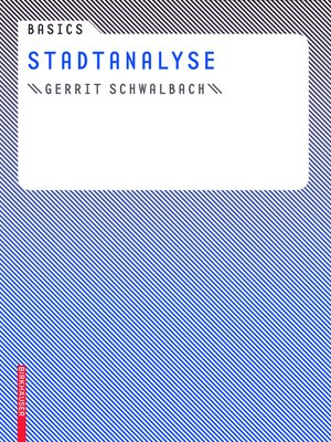 cover image of Basics Stadtanalyse
